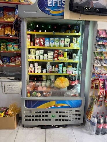 market ucun soyuducular: Ticarət - Aşağı bölmədə güclü ventilyasiya çıxışları ilə vahid — 1