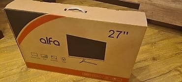 27 duym 75hz düz monitor yenidir plyonka yerindedir, qiymet