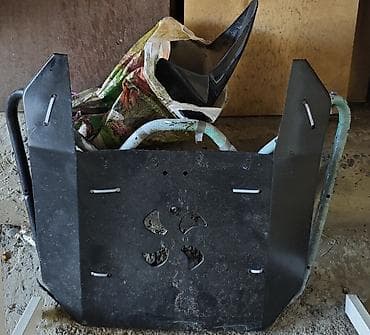 motor reduktor: ATV/UTV üçün metal mühərrik altlığı (skid plate) və qoruyucu dəmir — 1