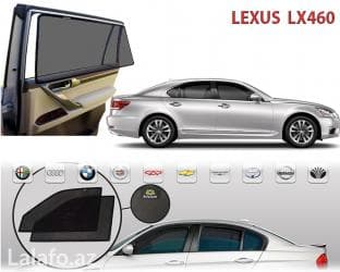 yan pərdələr: Lexus lx460 vƏ avtomobİl üçün pərdələr. 25-30 azn Шторки для lexus — 1