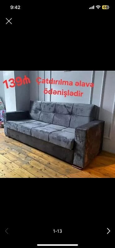 açılan divan: Di̇van-kravat, Açılan, Bazalı, Parça, Ödənişli çatdırılma — 4