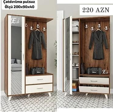 kitab refi mebel: Dəhliz dolabı Yep yeni 220 azn rəng seçimi var çatdırılma var — 1