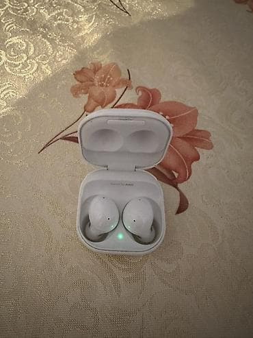 type c qulaqciq: Simsiz (Bluetooth) Qulaqcıqlar, Samsung, rəng - Ağ — 2