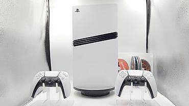 playstation 5 slim 2 el: PlayStation 5 Pro 4 TB SSD oyun konsolu – diskli versiya — 4