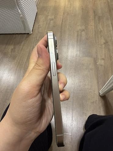 scanner: IPhone 15 Pro, 256 GB, Natural Titanium, Barmaq izi, Face ID — 5