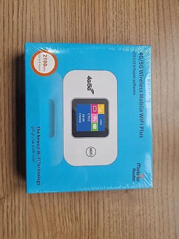 4G/5G Mobil Wi‑Fi Router (MiFi) - LTE CAT4, “Super Software” ilə