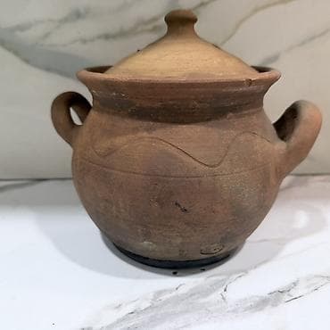 Qazanlar: Qazan, rəng - Qəhvəyi, Keramika — 2