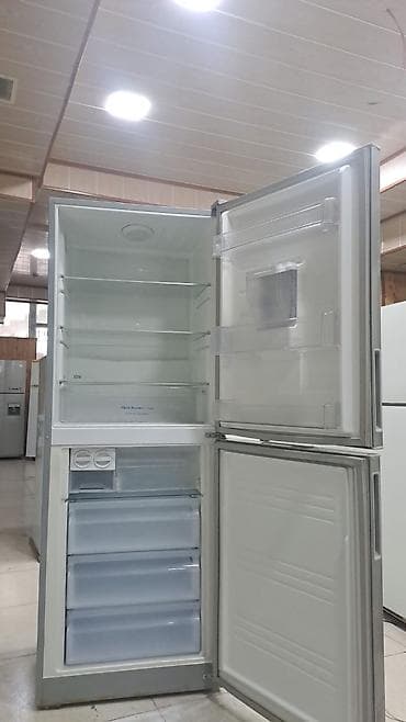 soyudu: 2 qapılı Soyuducu Satılır, rəng - Gümüşü, Dispenserli — 1