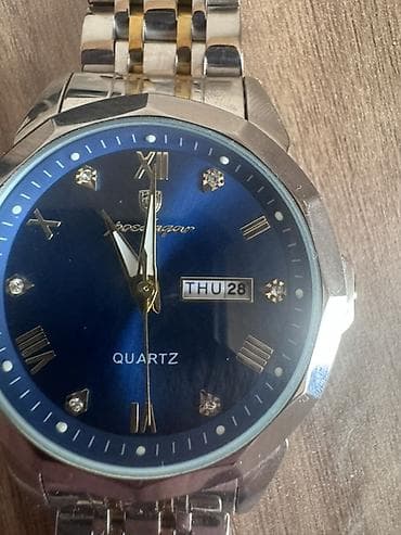 dini saat: Qol saatı, Forsining, rəng - Gümüşü — 3