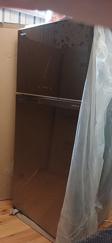 samsuq a 10: Yeni 2 qapılı Toshiba Soyuducu Satılır, rəng - Qara — 2