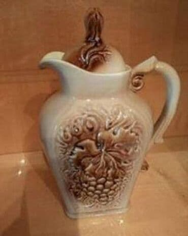 dekorativ qab: Rəng - Bej — 1