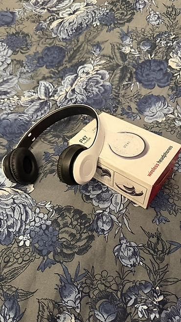 Qulaqcıqlar: P47 5.0+EDR simsiz qulaqlıq. Qulaqlıq over-ear tipli dizayna — 1