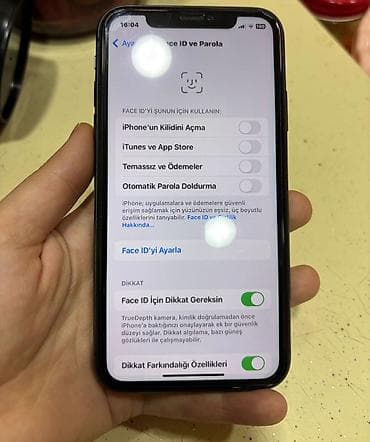 iphone ekranları: IPhone 11, 128 GB, Qara, Face ID — 8