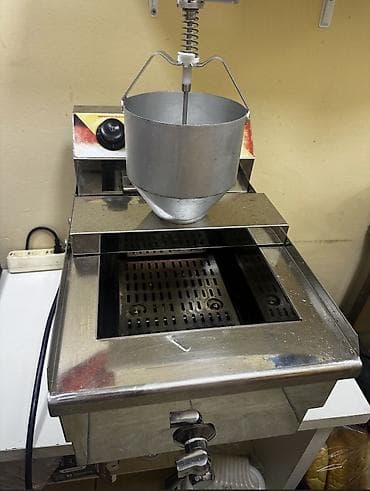 qaz sobasi satisi: Sənaye tipli qəlyanaltı/fritöz üçün peçenye-xəmir qızartma aparatı — 1