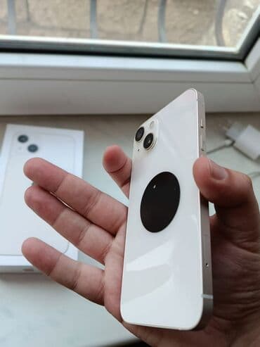 iphon 12 mini: IPhone 13, 128 GB, Ağ, Face ID — 3