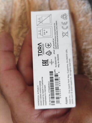 səs artırıcı: Yeni Simsiz (Bluetooth) Qulaqcıqlar, Apple, rəng - Ağ — 2