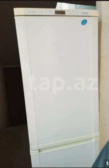 soyuducu 50 azn: Б/у 2 двери Samsung Холодильник Продажа, цвет - Белый, С колесиками — 1