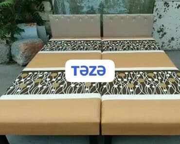 taxt uzluyu: Təzə çarpayılar. 1 nəfərlik çarpayılar 60manat 2 nəfərlik taxt — 30