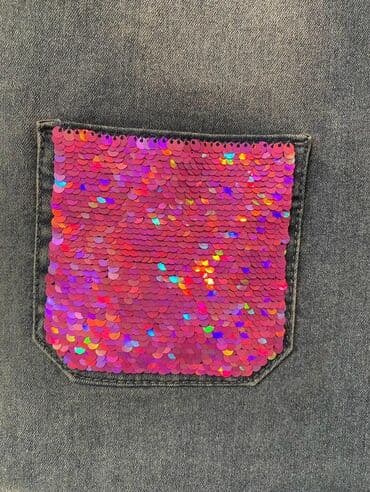 джинсовое платье для девочки: Don, Gündəlik, 9 - 10 yaş — 5