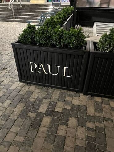 meyve agaci: Taxta dibcəklər dekorativ ağaclar və güllər üçün istənilən ölçüdə və — 2