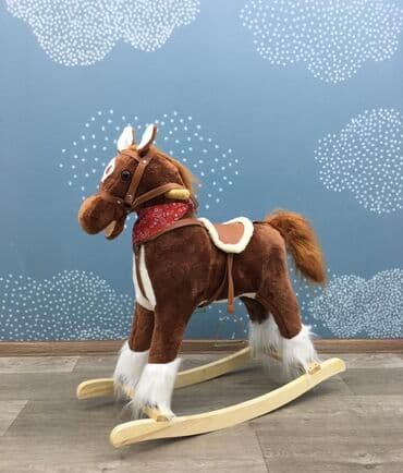 uşaq ucun oyuncaq: Детская лошадь качели — 2