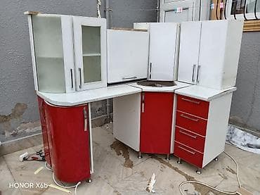 mətbəx mebelləri sifarişi: Metbex mebeli tecili satlir Ölçü texmini 2 m aspirator moyka verilir — 1