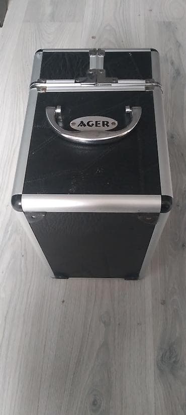 stay mate: Ager markalı sərt gövdəli kosmetik/aksessuar çantası. - Material — 4