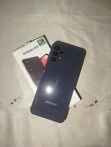 Samsung Galaxy A13, 32 GB, rəng - Qara, Barmaq izi