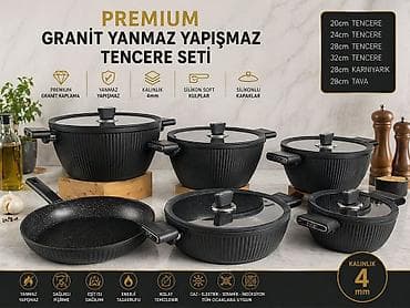 desler: Qazan, rəng - Qara, Qranit, Türkiyə — 4