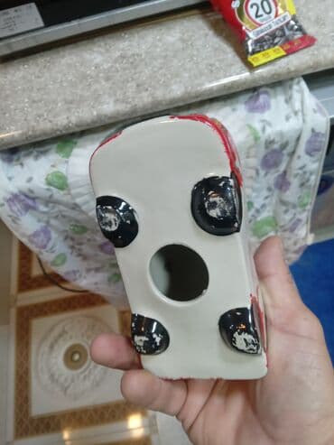 göy su: Rəng - Göy, Keramika, Fransa — 8