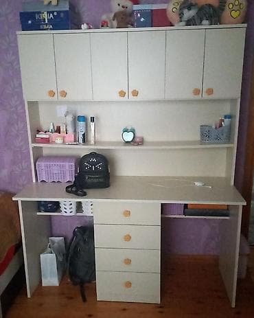 mebel laminat: NazaYazi masasi satilir, seliqelidir, 150 manat, Sumqayit — 1