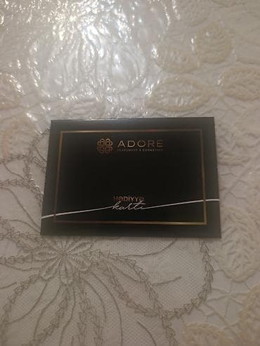 hədiyyəsi: ADORE Perfumery & Cosmetics hədiyyə kartı - Brend: ADORE — 1
