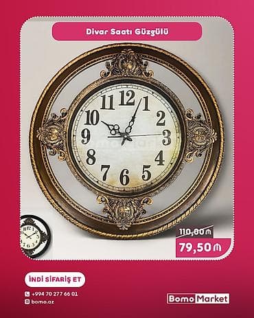 divar saat: Divar saatları — 1