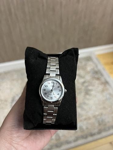 saat telefon: Yeni, Qol saatı, Casio, rəng - Gümüşü — 2