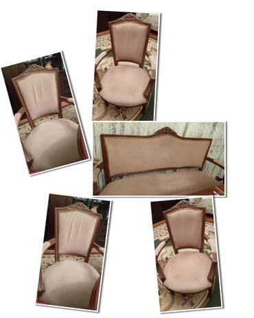 kreslo işlənmiş: İşlənmiş, Divan, 4 kreslo — 1
