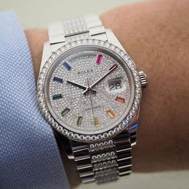 omega qol saatı: Yeni, Qol saatı, Rolex, rəng - Boz — 4