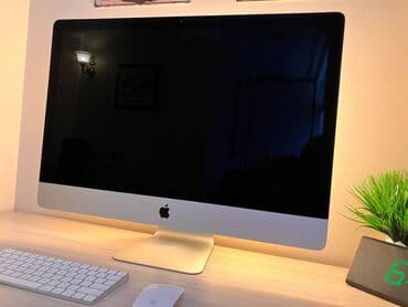 мышь: Apple iMac 27 Retina 5k Ideal vəzyatədi teze kimidir evde istifade — 4
