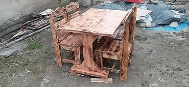 giris qapi: Bağ mebileri 150 manatdan başlayır, uşaq stulu, masası qimetler 15 — 8