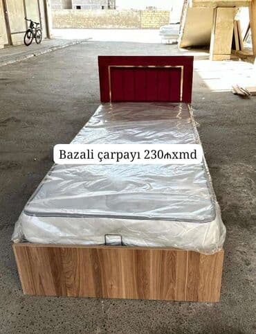 alcipan kreditle: Yeni, Təknəfərlik çarpayı, Bazalı, Matras ilə, Siyirməsiz — 1