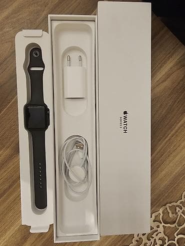 Elektronika: Apple Watch Series 3 – 42 mm, Space Gray (alüminium korpus) — 3