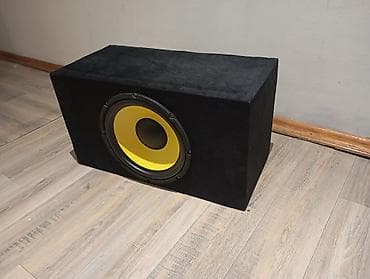 deri çanta: Avtomobil üçün passiv subwoofer 20-30vat - Korpus: qara akustik parça — 1