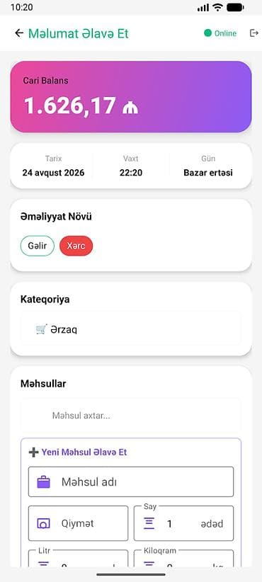 ПО для бизнеса: Jibim — Maliyyənizi idarə etməyin yeni nəsli Sadece PlayMarketde — 5
