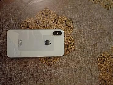 iphone telefon ikinci el: IPhone X, 64 GB, Ağ, Barmaq izi, Face ID — 2