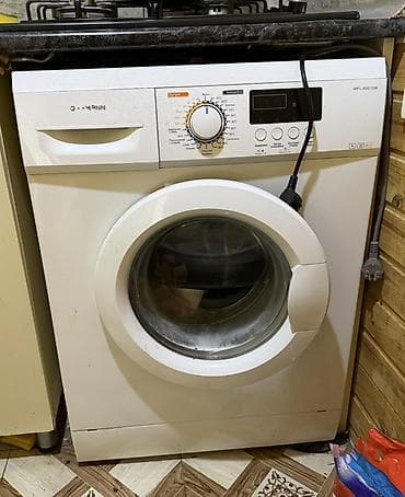 Avtomat paltaryuyan maşın – ön yükləmə – Ön yükləməli trommel, iri