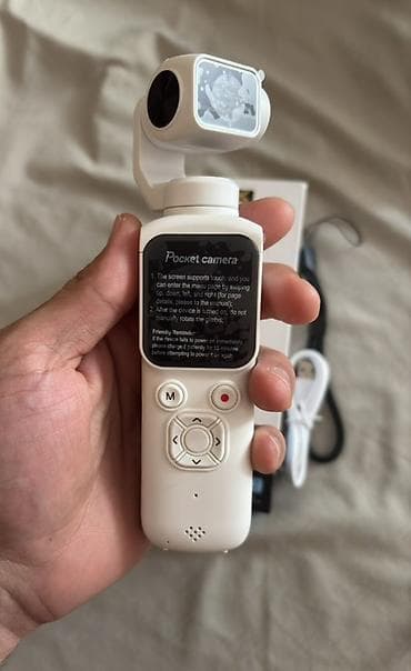 4K Pocket Camera — cibdə rahat daşınan, sabitləşdiricili mini video lalafo.az -da 4K Pocket Camera — cibdə rahat daşınan, sabitləşdiricili mini video