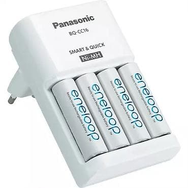 Panasonic BQ-CC16 “Smart & Quick” Ni-MH batareya şarj cihazı + lalafo.az -da Panasonic BQ-CC16 “Smart & Quick” Ni-MH batareya şarj cihazı +