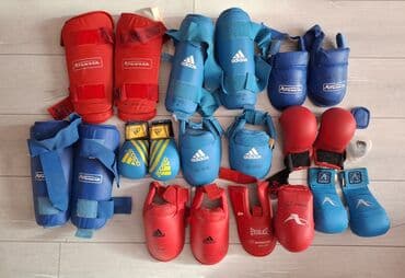 karate paltarı: Karate üçün tam dəst – WKF təsdiqli aksesuarlar və uniforma Dəst — 1