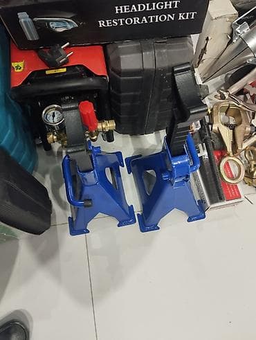 Avtomobil dayaq kriko dəsti (2 ədəd) - Tip: Rəçnoy tənzimlənən dayaq