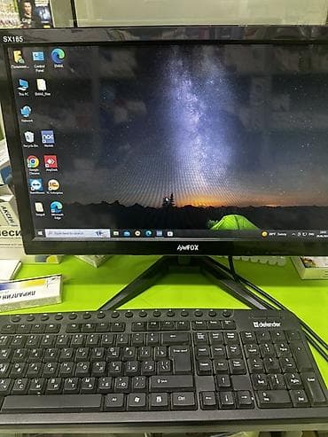 cap masini: POS iş yeri üçün komplekt - AFOX SX185 monitor: 18.5" ölçülü ekran — 1