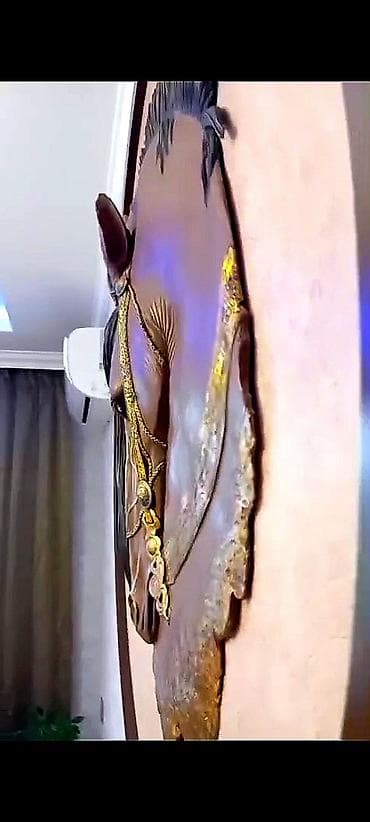 Velosiped aksesuarları: Divar dekoru – at başı reliyef panosu Baha alınıb otağa uyğun olmadığı — 3